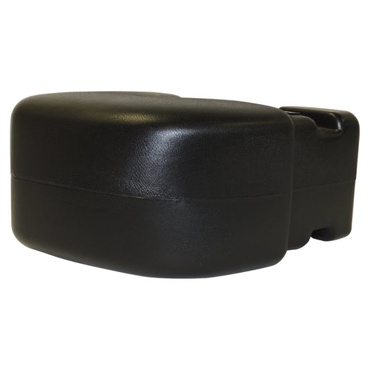 Black Left Rear Bumper End Cap for 1997-2006 Jeep TJ Wrangler, USA Only Crown Automotive