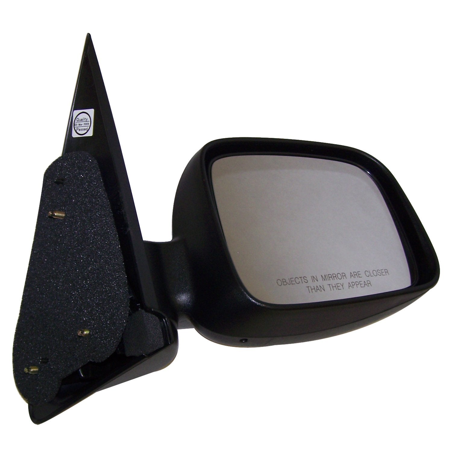 Right Manual, Manual Folding Mirror for 2002 - 2007 Jeep KJ Liberty LHD Crown Automotive