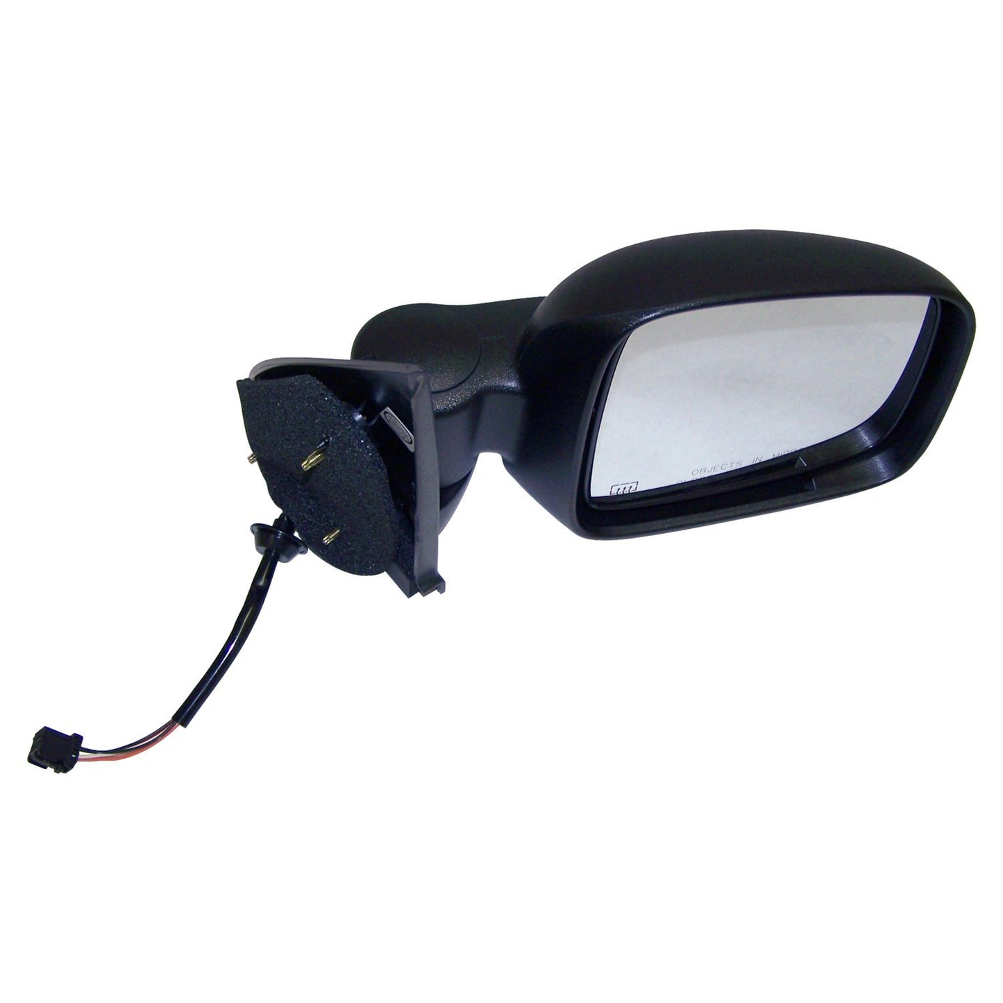 Right Power, Heated, Manual Folding Mirror for 2002-2007 Jeep KJ Liberty LHD Crown Automotive