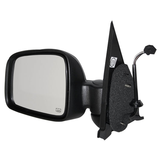 Left Power, Heated, Manual Folding Mirror for 2002-2007 Jeep KJ Liberty LHD Crown Automotive
