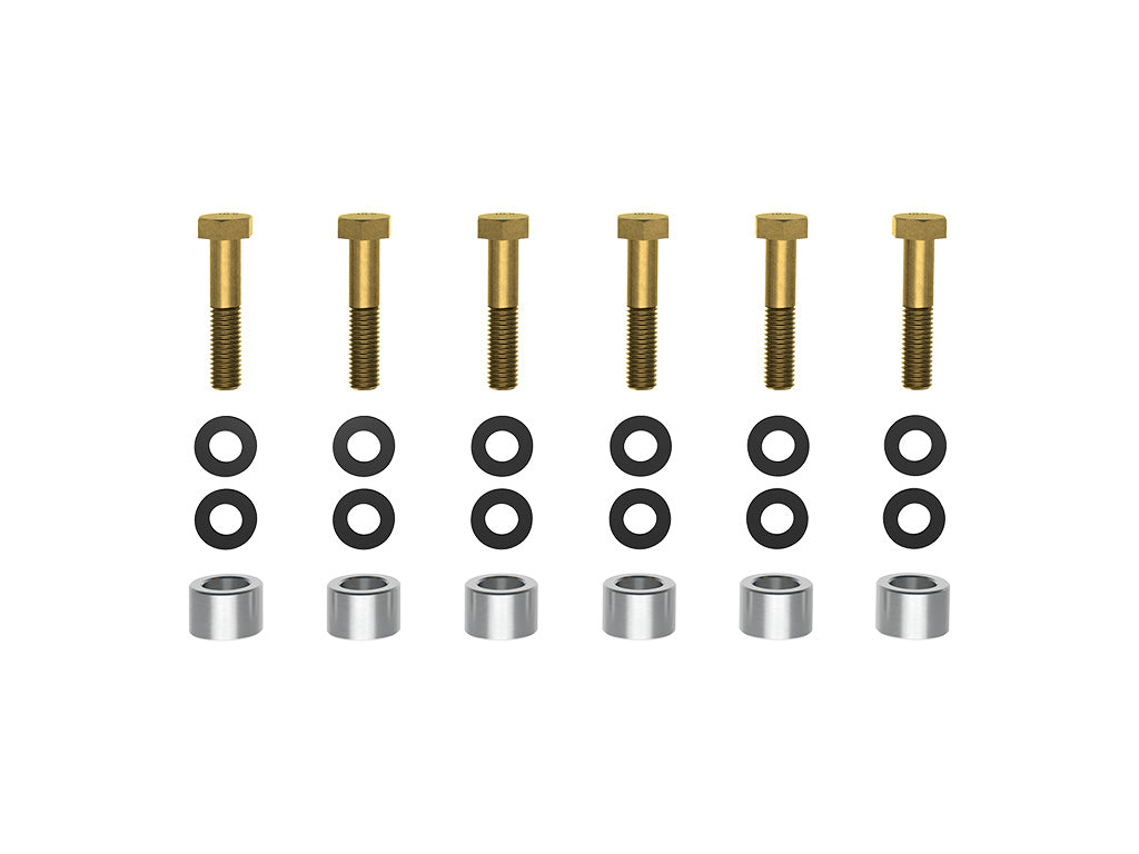 2022-2025 Toyota Tundra/2023-2025 Toyota Sequoia Trd Aluminum Skid Plate Spacer Kit ICON Vehicle Dynamics