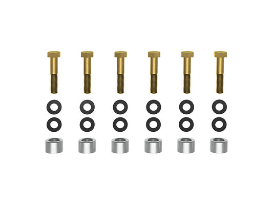 2022-2025 Toyota Tundra/2023-2025 Toyota Sequoia Trd Aluminum Skid Plate Spacer Kit ICON Vehicle Dynamics