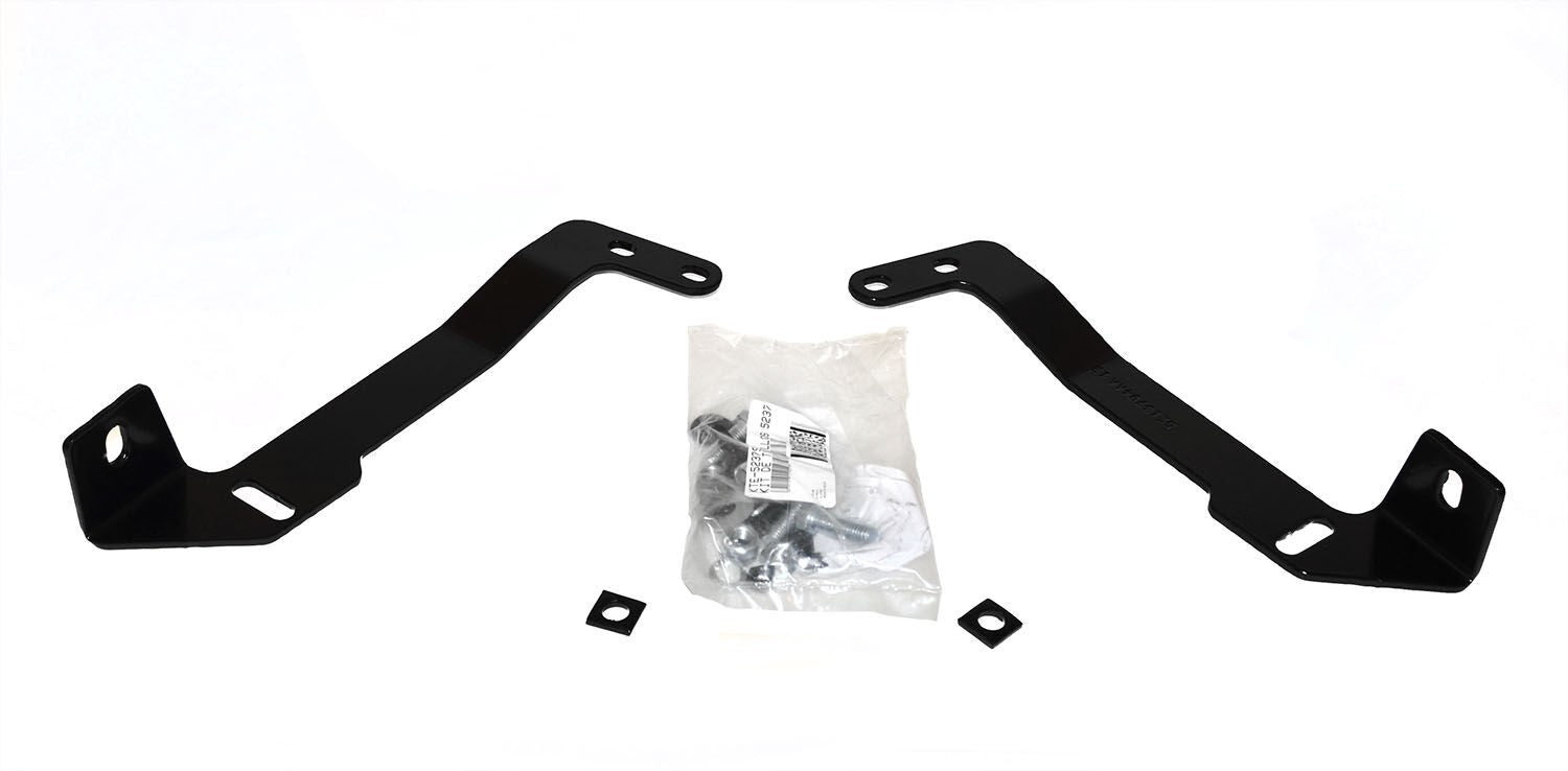 RC2 & RC2 LR Bull Bar Mounting Bracket Kit Only Textured Black 2007-2018 Silverado/Sierra 2500 HD/3500 HD Go Rhino