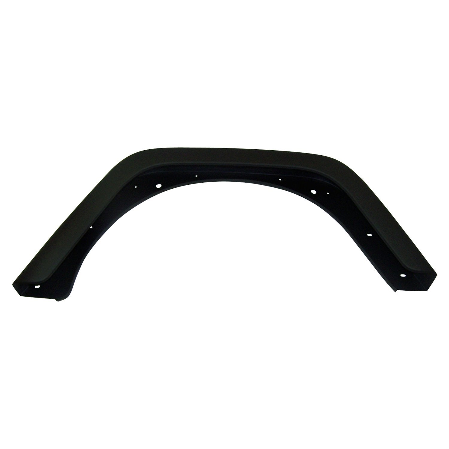 Left Rear Fender Flare for Jeep 97-06 TJ Wrangler, Black Textured, 6-5/8 Inch Wide Crown Automotive