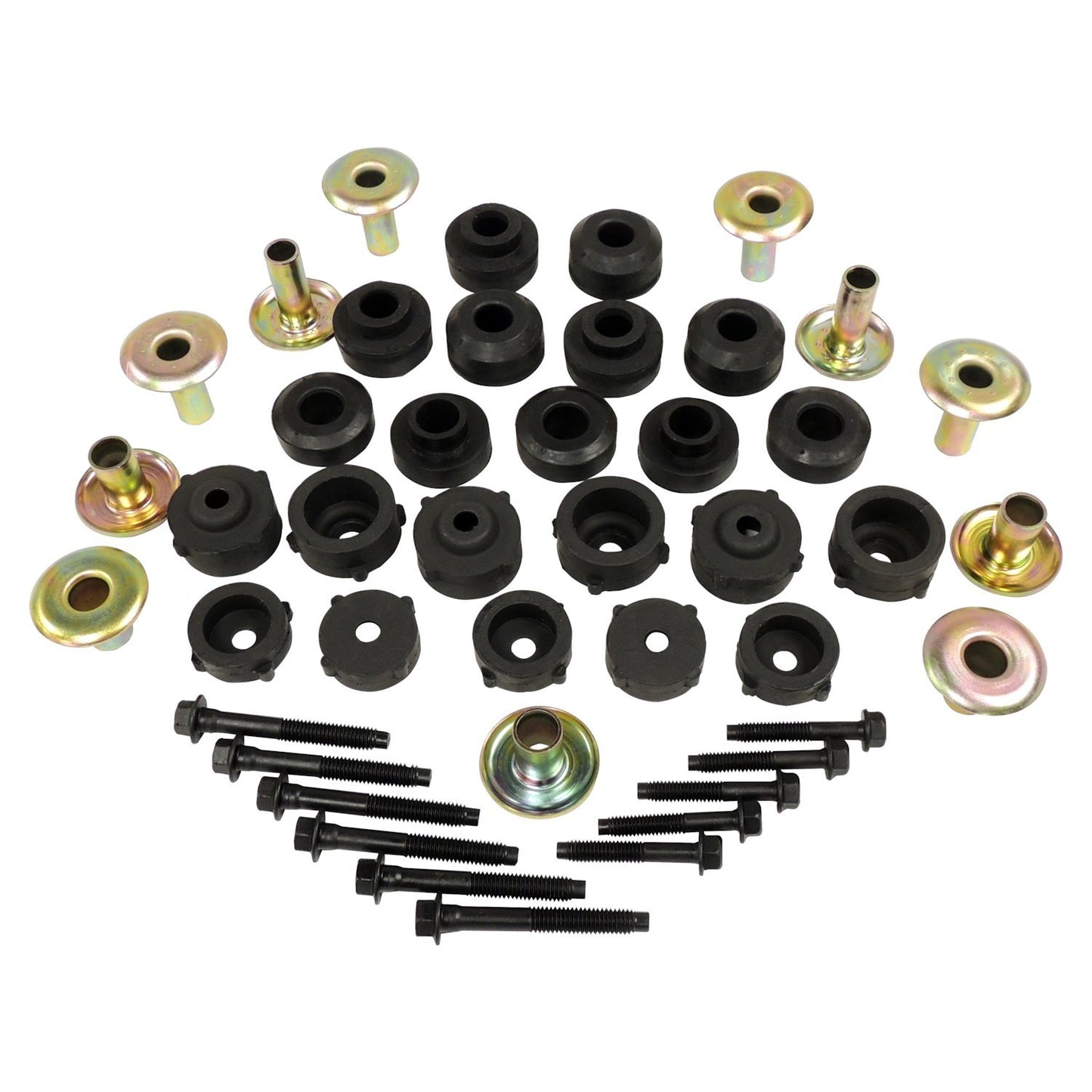 Body Mount Master Kit for 1997-2006 Jeep TJ Wrangler Crown Automotive
