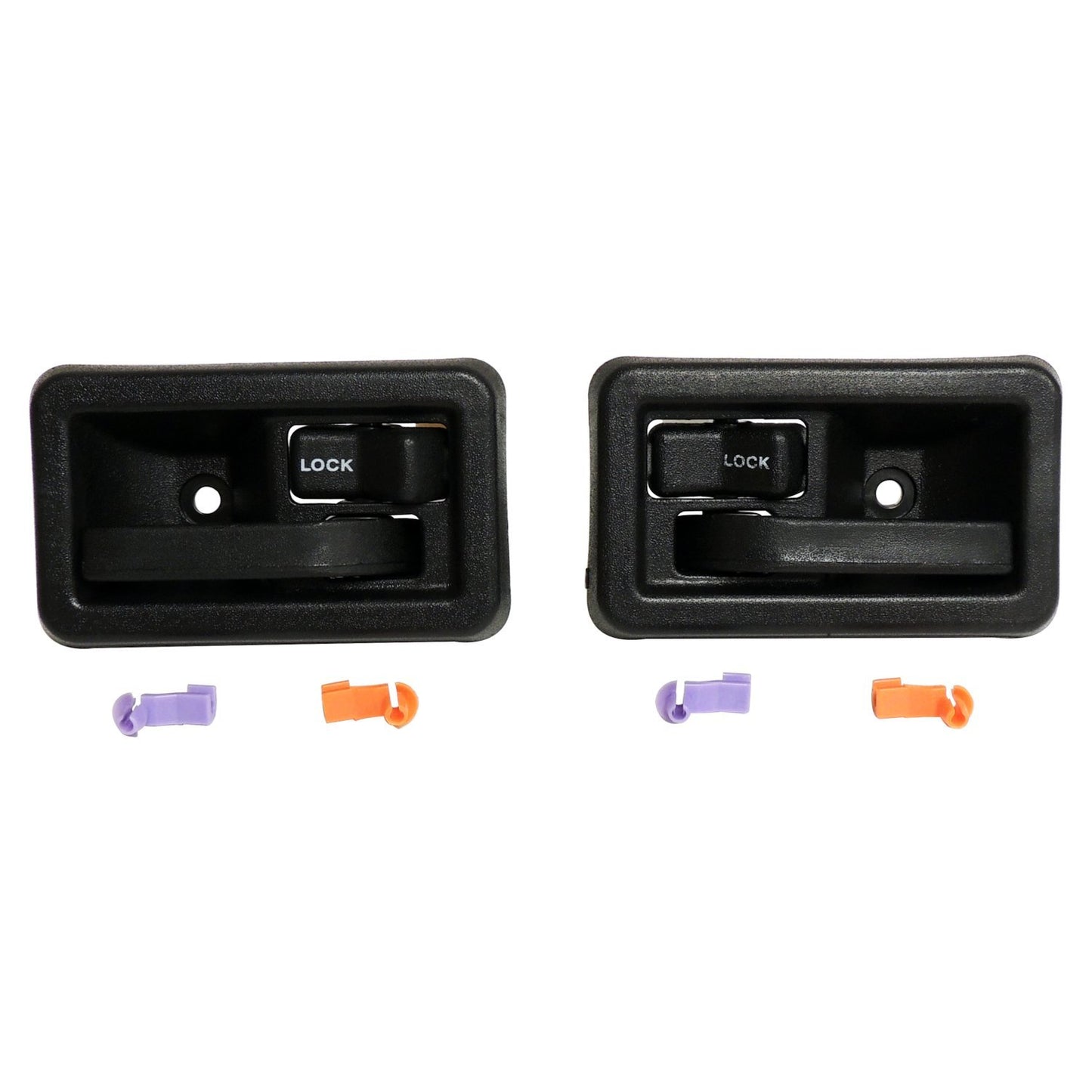 Interior Door Handle Kit for 1982-2006 Jeep CJs, YJ, TJ w/ Full or Half Doors Crown Automotive