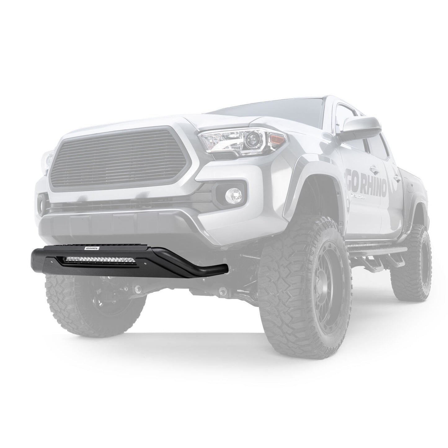 RC3 LR Bull Bar Frame Only Textured Black 2009-2024 Dodge Ram 1500/2500/3500 Go Rhino-2