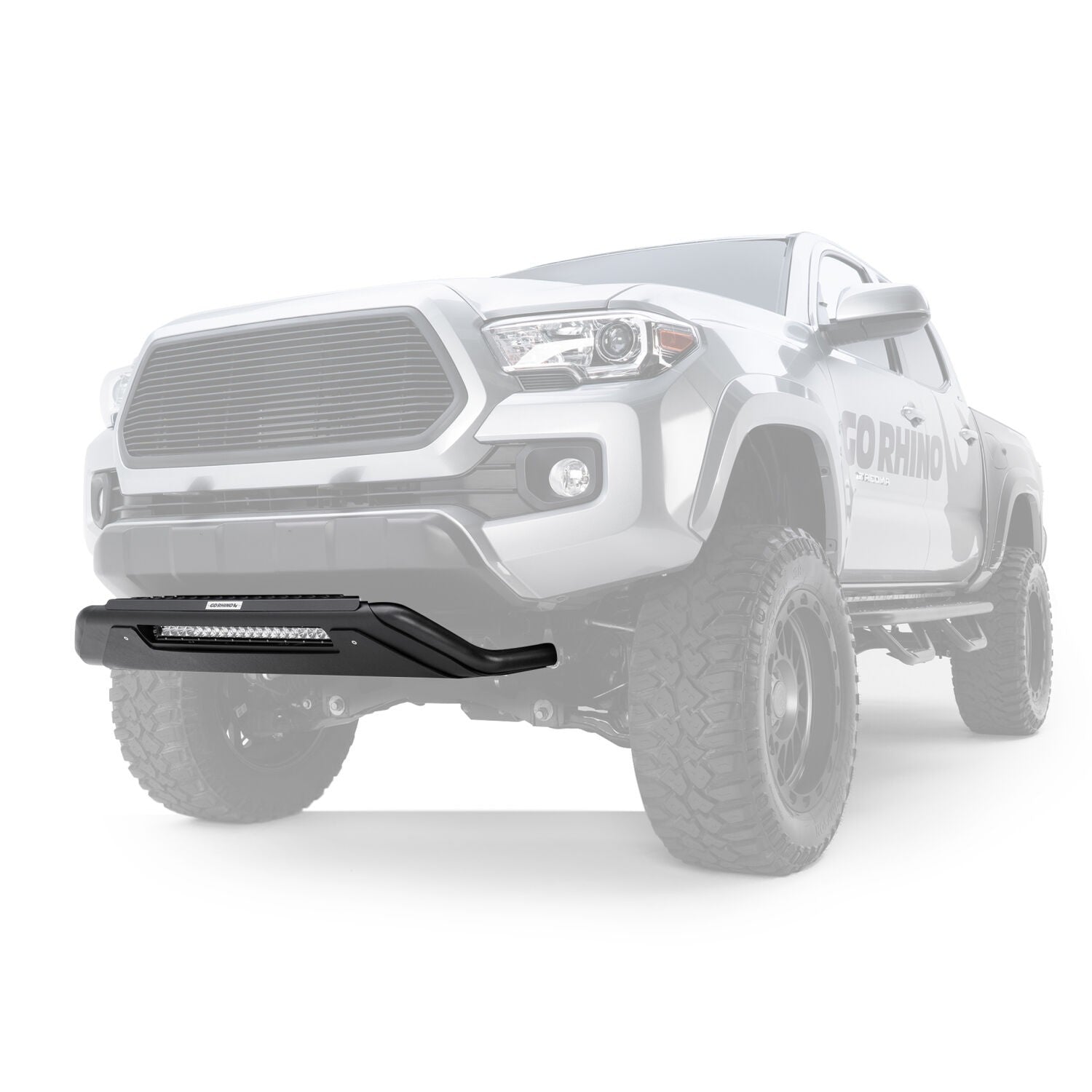 RC3 LR Bull Bar Frame Only Textured Black 2009-2024 Dodge Ram 1500/2500/3500 Go Rhino-2