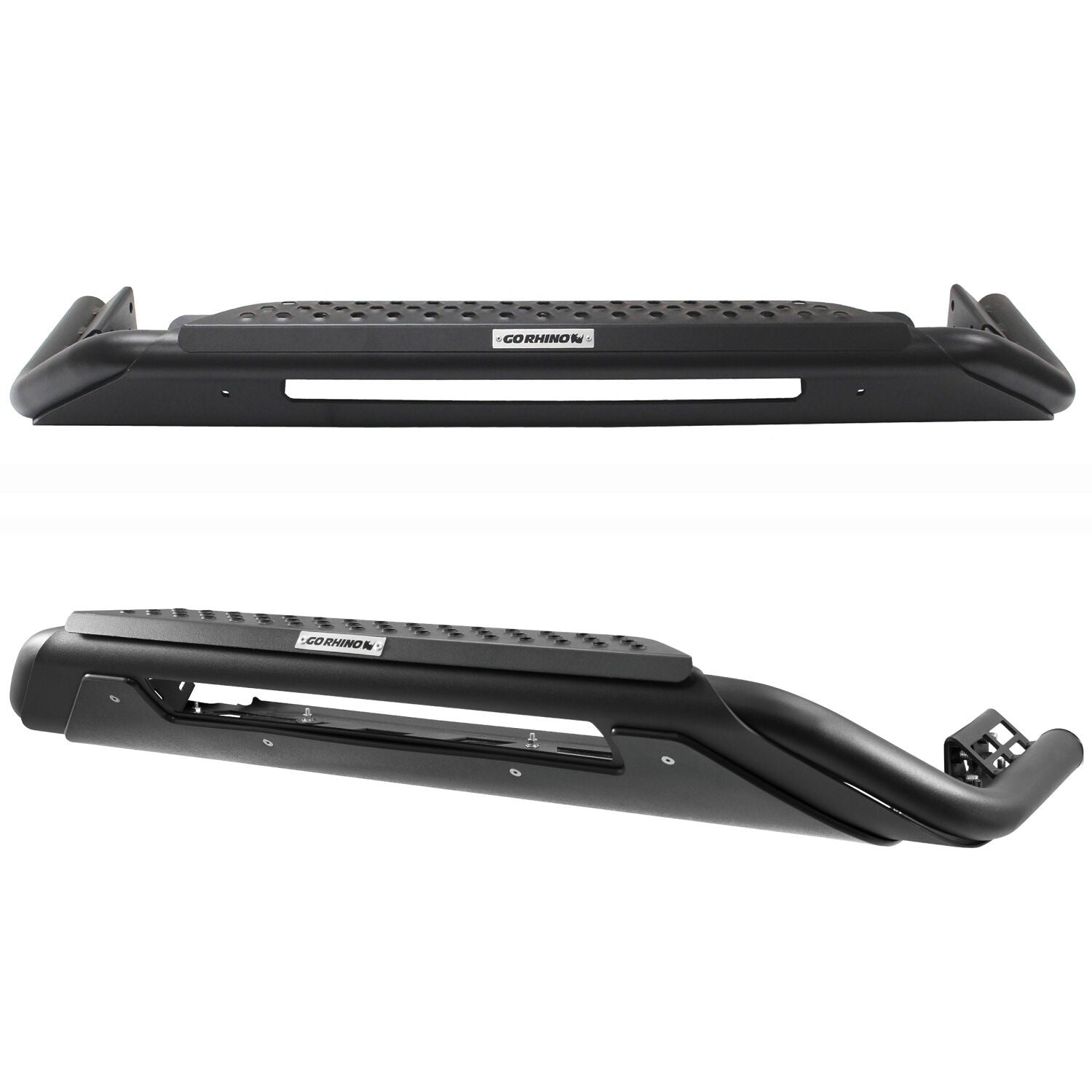 RC3 LR Bull Bar Frame Only Textured Black 2009-2024 Dodge Ram 1500/2500/3500 Go Rhino-3