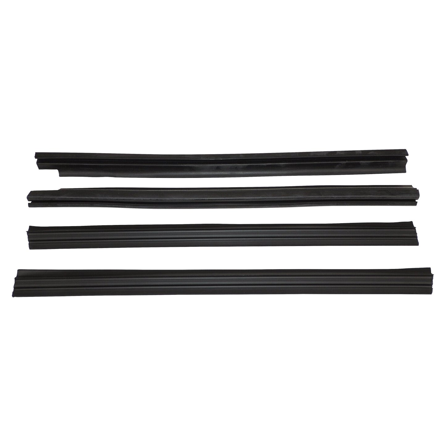 Door Glass Weatherstrip Kit for 84-96 Jeep XJ Cherokee w/ 4 Doors & MJ Comanche Crown Automotive