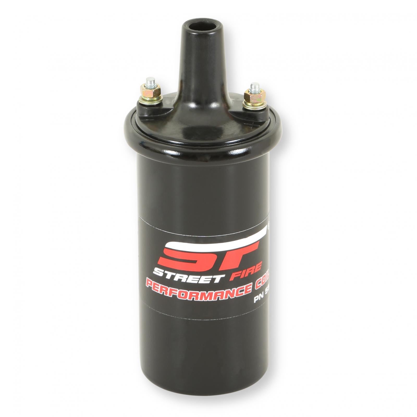 Street Fire High Performance Coil, Canister Style, Black Bolt-On Street Fire Performance Canister Coil MSD Ignition