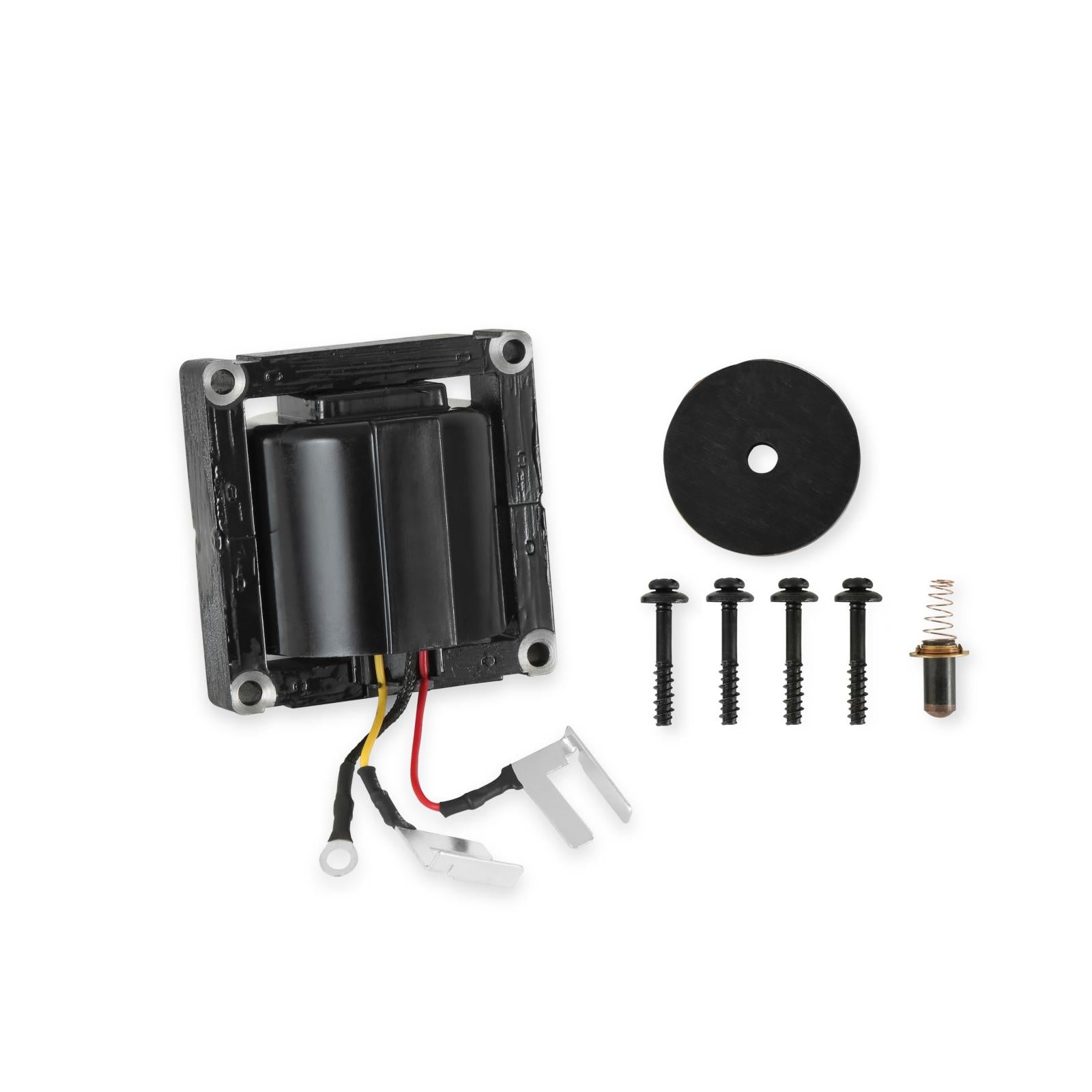Street Fire Coil GM Hei (Internal), Black Individual GM Hei Replacement Internal Coil MSD Ignition