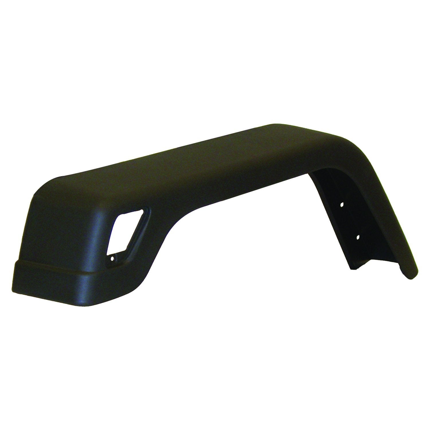 Left Front Fender Flare for Jeep 1997-2006 TJ Wrangler, Textured Black, 6-5/8 Inch Crown Automotive