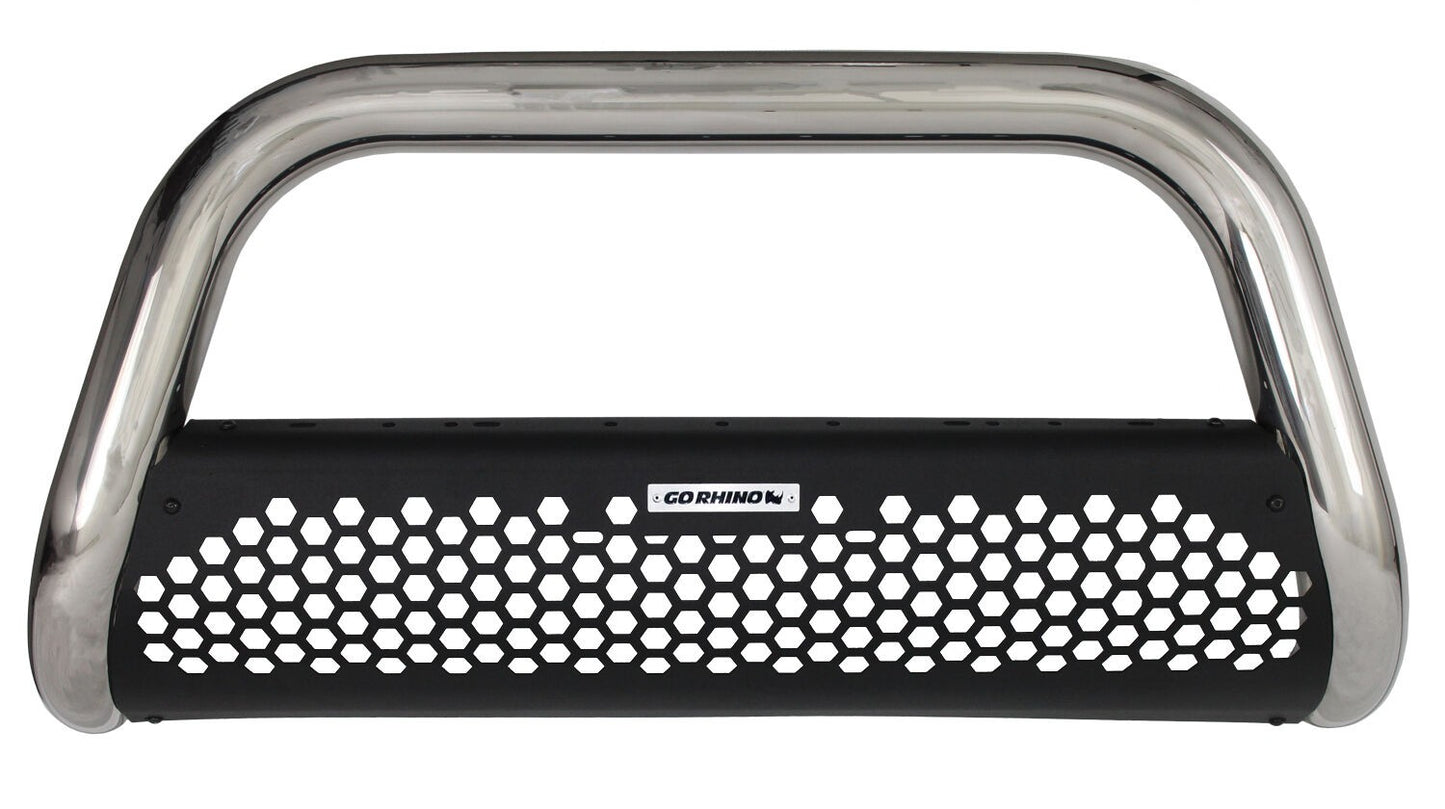 RC2 Bull Bar with Mounting Brackets Polished Stainless Steel 2017-2022 Ford F-250/F-350 Go Rhino