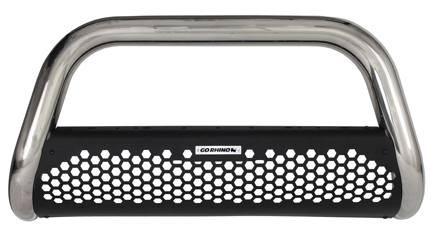 RC2 Bull Bar with Mounting Brackets Polished Stainless Steel 2017-2022 Ford F-250/F-350 Go Rhino