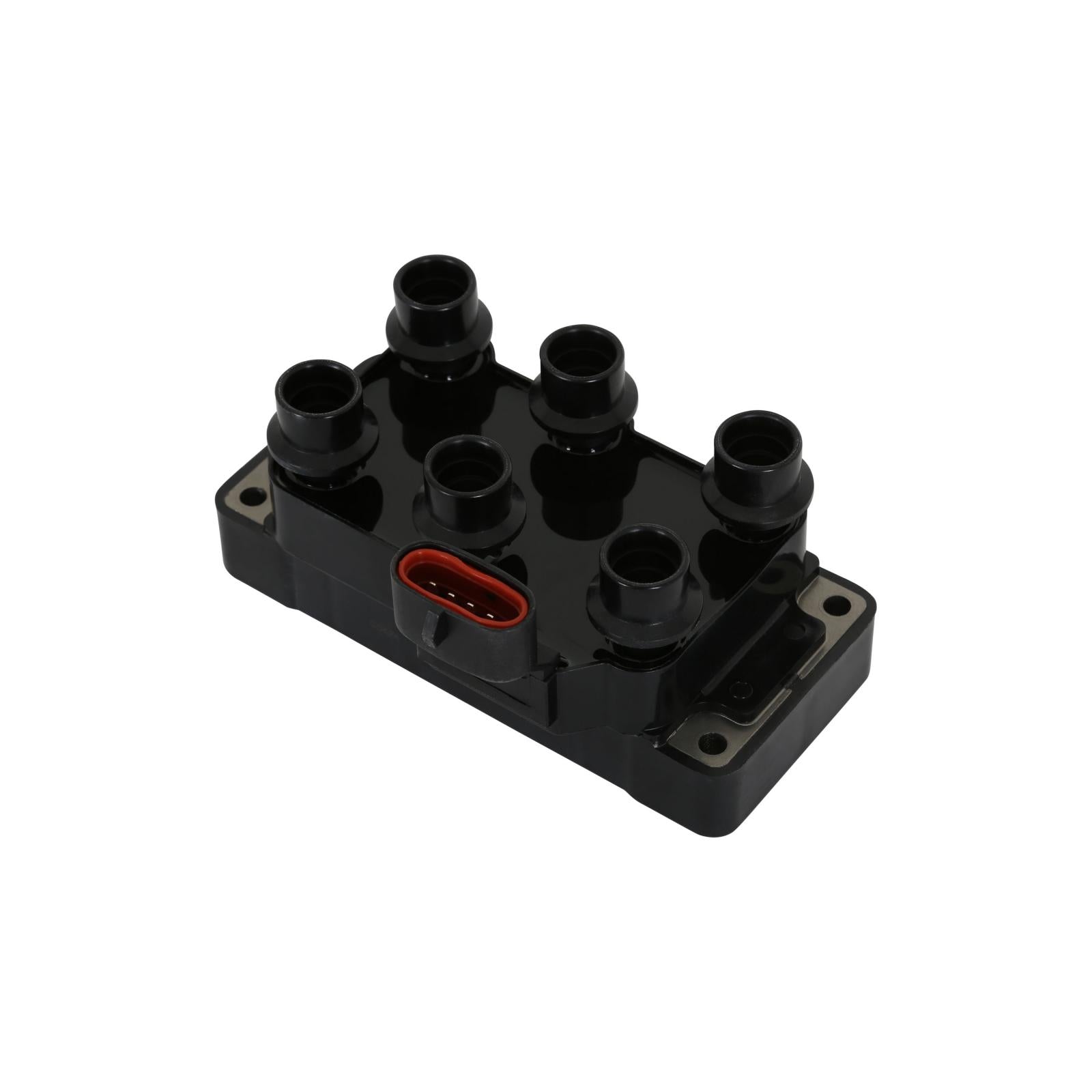 Street Fire Coil Pack, 1994-2000 Ford 6-Tower Dis Style, Black Single Stock Replacement Ford 6-Tower Coil MSD Ignition-2