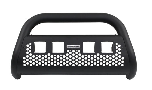 RC2 LR Bull Bar with Four 3 Inch Cube Lights Openings Frame Only Textured Black 1997-2025 Ford F-150 2004-2006 Silverado/Sierra 1500 2005-2023 Toyota Tacoma Go Rhino