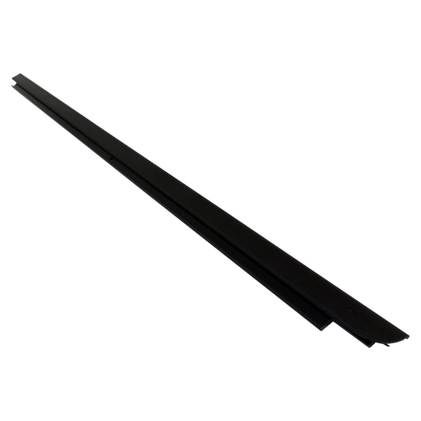 Left Front Outer Door Glass Weatherstrip for Jeep JK Wrangler w/ Full Doors Crown Automotive