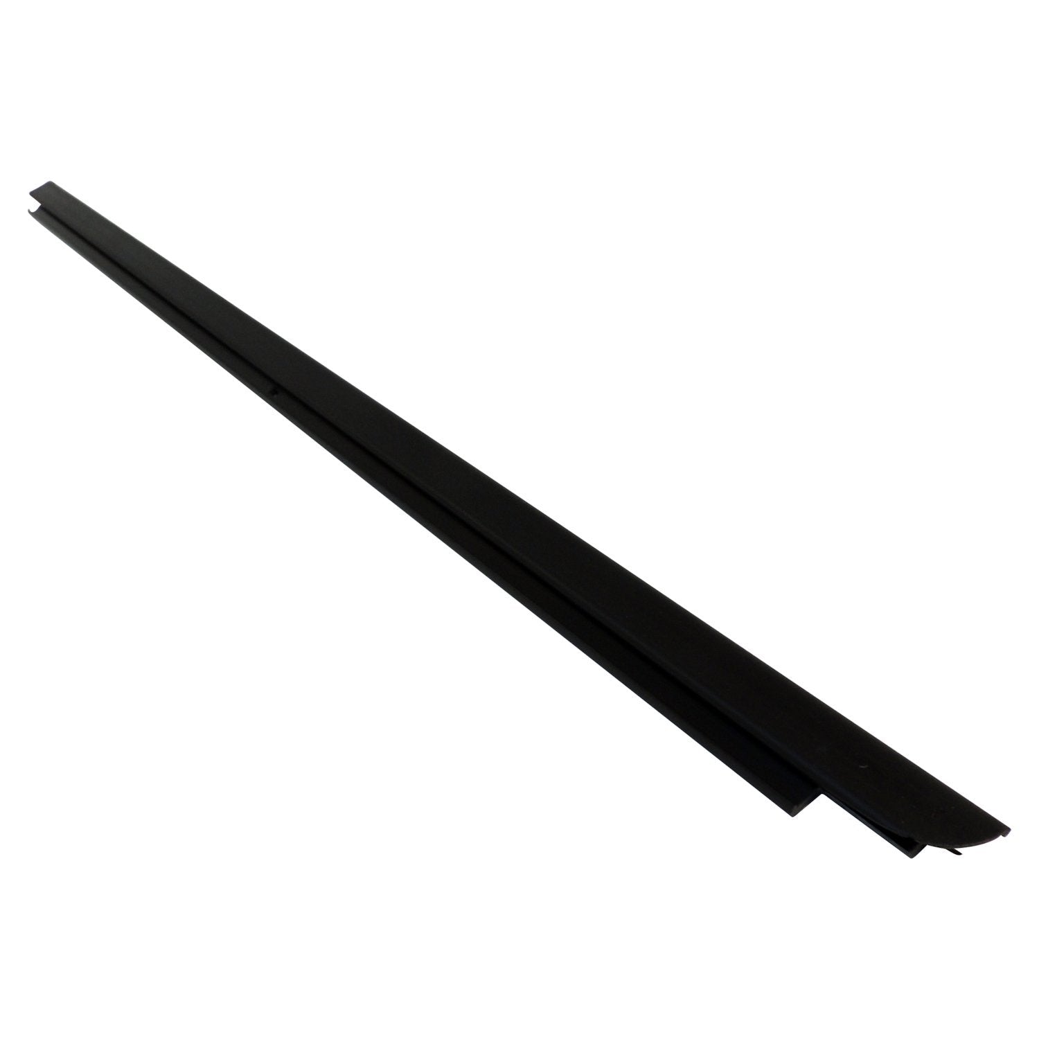 Left Front Outer Door Glass Weatherstrip for Jeep JK Wrangler w/ Full Doors Crown Automotive