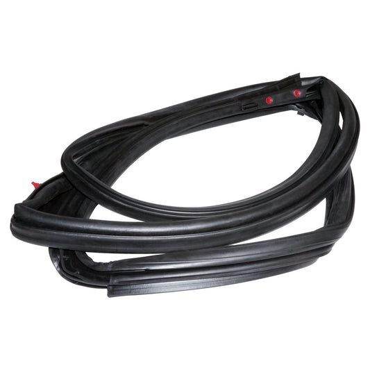Right Front Door Weatherstrip for 2007-2018 Jeep JK Wrangler w/ Full Steel Doors Crown Automotive