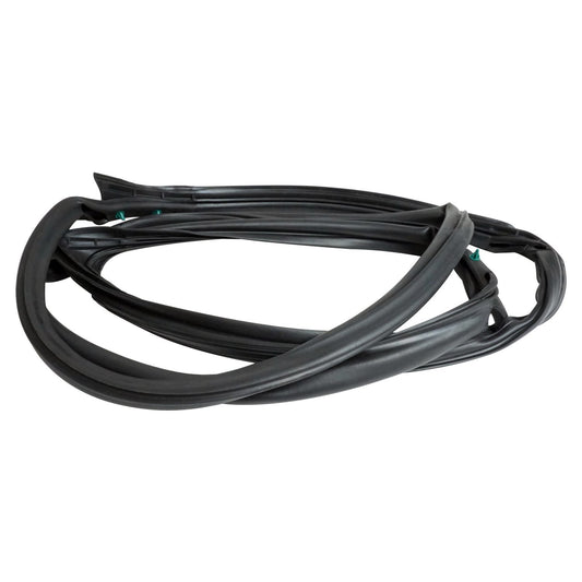 Left Front Door Weatherstrip for 2007-2018 Jeep JK Wrangler w/ Full Steel Doors Crown Automotive
