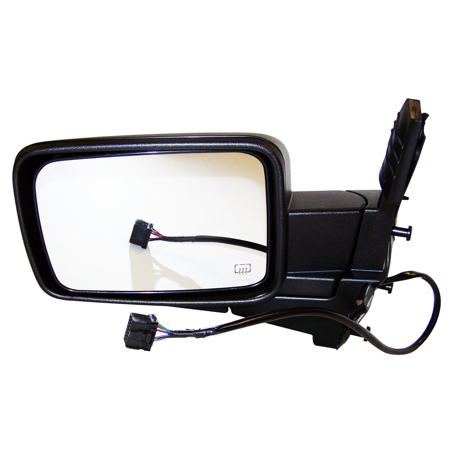 Left Power, Heated, Manual Folding Mirror for 2006-2010 Jeep XK Commander Crown Automotive