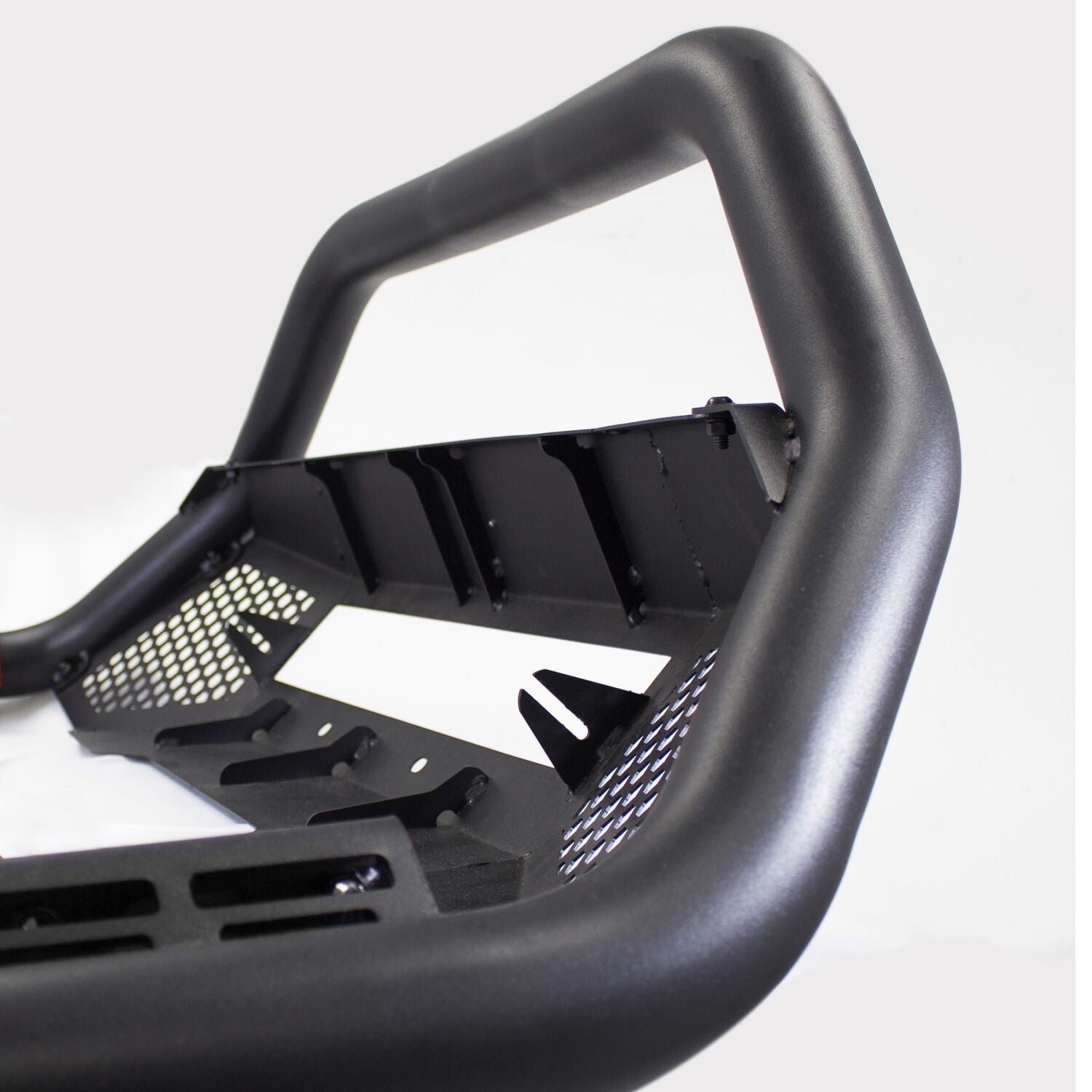 RC4 LR Bull Bar Frame Only Textured Black 2009-2010 Dodge Ram 1500/2500/3500 2014-2021 Silverado 1500 2014-2021 Toyota Tundra Go Rhino-4