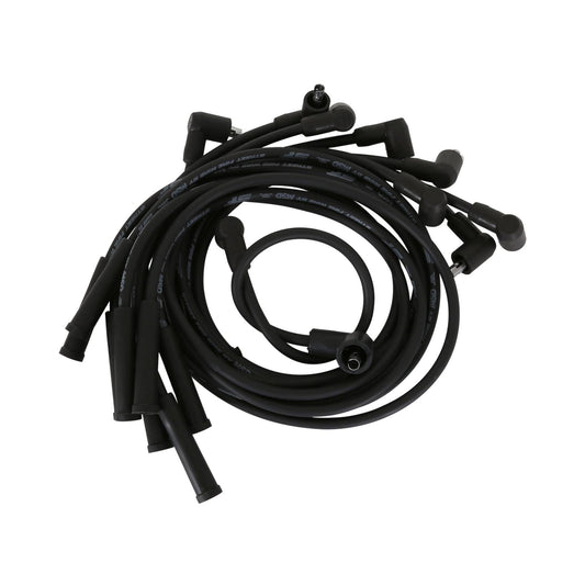 Street-Fire Wire Set Ford 351C-460, Socket The Terminals Are Covered In Black Boots That Protect The Conductor From Engine Heat To Ensure Spark Delivery MSD Ignition