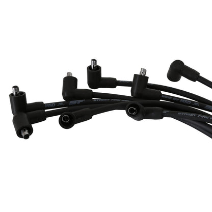 Street-Fire Wire Set Ford 351C-460, Socket The Terminals Are Covered In Black Boots That Protect The Conductor From Engine Heat To Ensure Spark Delivery MSD Ignition-1