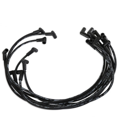 Street-Fire Wire Set Small Block Chevy 350 Hei The Terminals Are Covered In Black Boots That Protect The Conductor From Engine Heat To Ensure Spark Delivery MSD Ignition