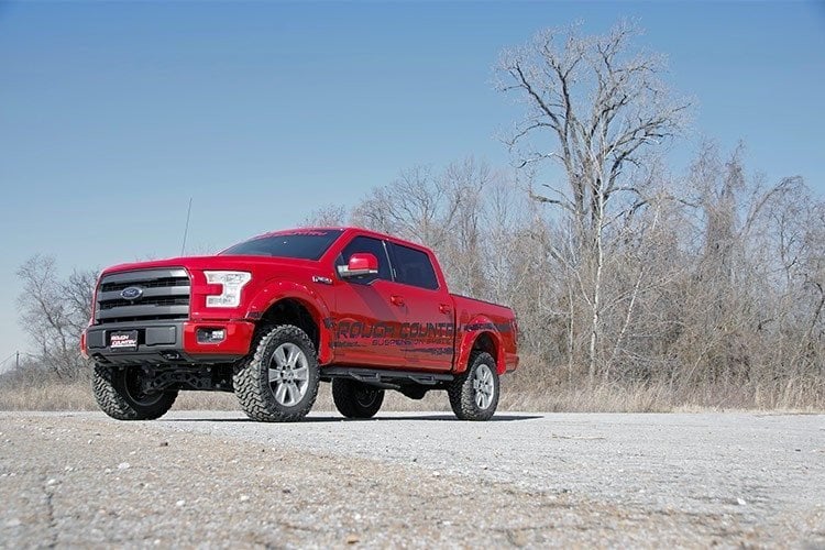 4 Inch Lift Kit M1 Struts/M1 Ford F-150 4WD (2015-2020) Rough Country-4