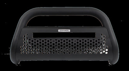 RC2 Bull Bar with Mounting Brackets and 20 Inch Single Row Hole Kit Textured Black 2016-2023 Toyota Tacoma Go Rhino-1