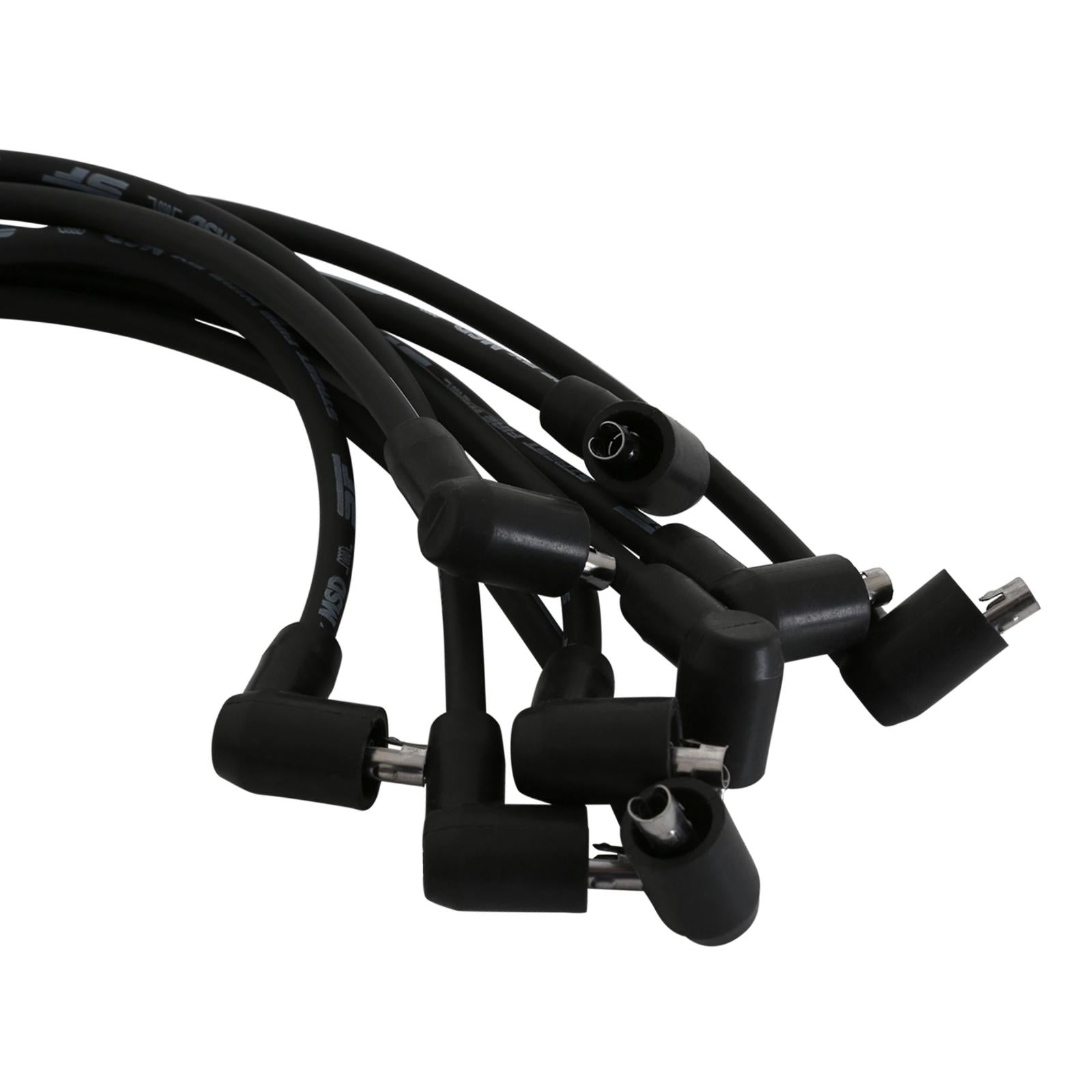 Street-Fire Wire Set Chevy 366-454 Socket The Terminals Are Covered In Black Boots That Protect The Conductor From Engine Heat To Ensure Spark Delivery MSD Ignition-1