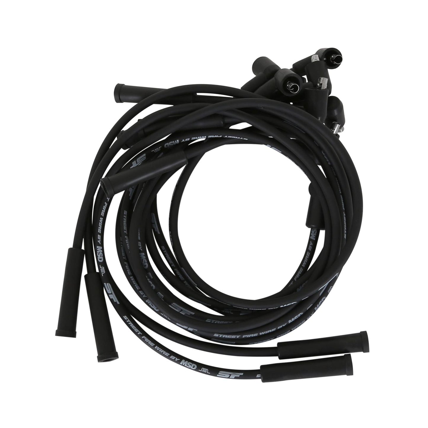 Street-Fire Wire Set Chevy 366-454 Socket The Terminals Are Covered In Black Boots That Protect The Conductor From Engine Heat To Ensure Spark Delivery MSD Ignition-4