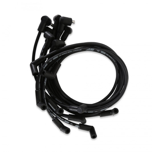Street-Fire Wire Set Sbc, Sock Cap, Under Manif The Terminals Are Covered In Black Boots That Protect The Conductor From Engine Heat To Ensure Spark Delivery MSD Ignition