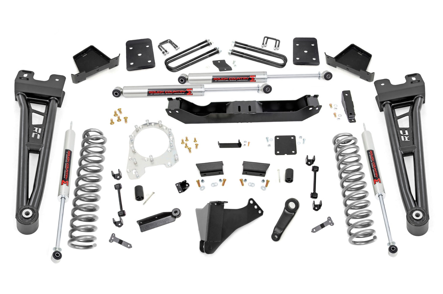 6 Inch Lift Kit R/A No OVLD M1 Ford F-250/F-350 Super Duty 4WD (17-22) Rough Country