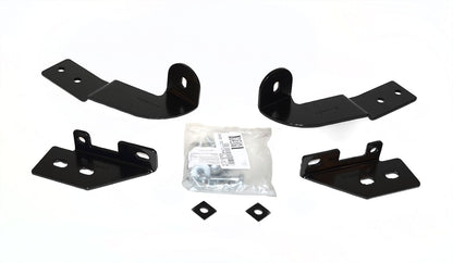 RC2 LR Bull Bar with Mounting Brackets & 20 Inch Light Bar Textured Black 2011-2018 Ram 1500 Go Rhino-2