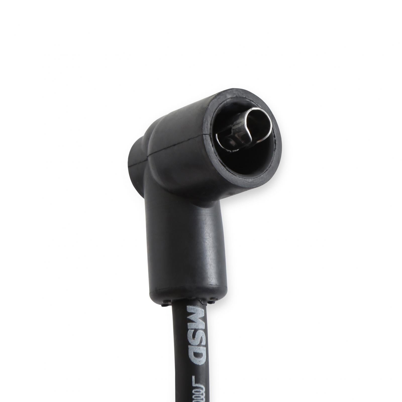 Street-Fire Wire Set Sbc, Sock Cap, Under Manif The Terminals Are Covered In Black Boots That Protect The Conductor From Engine Heat To Ensure Spark Delivery MSD Ignition-2