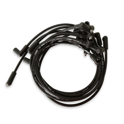 Street-Fire Wire Set Sbc, Socket Dist. Cap Over Vc The Terminals Are Covered In Black Boots That Protect The Conductor From Engine Heat To Ensure Spark Delivery MSD Ignition