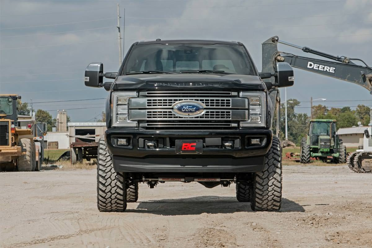 Rough Country 6 Inch Suspension Lift Kit w/Radius Arms Vertex 17-19 F-250 4WD Diesel Rough Country