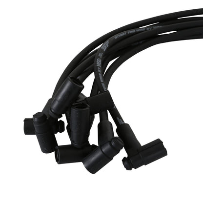 Street-Fire Wire Set Chevy 454 '88-On The Terminals Are Covered In Black Boots That Protect The Conductor From Engine Heat To Ensure Spark Delivery MSD Ignition-1