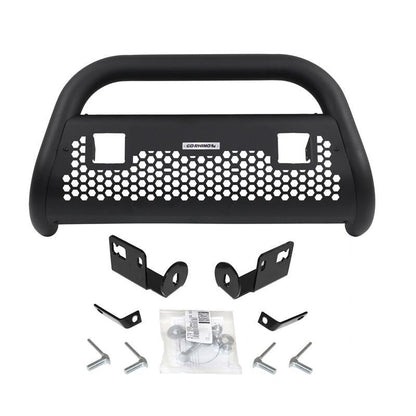 RC2 LR Bull Bar with Mounting Brackets & Two 3 Inch Cube Lights Textured Black 2017-2025 Ford F-250/F-350 Go Rhino-1
