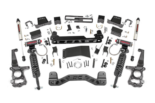 Rough Country 6 Inch Suspension Lift Kit Vertex & V2 15-20 F-150 4WD Rough Country