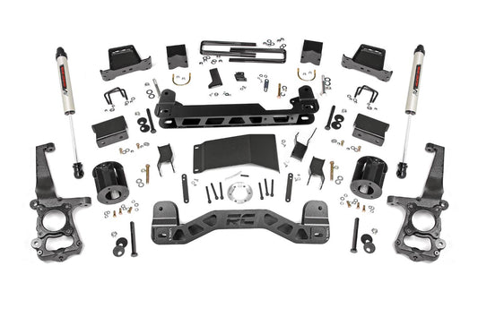Rough Country 6 Inch Suspension Lift Kit w/V2 Shocks 15-20 F-150 Rough Country