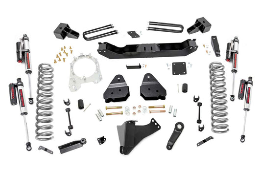 Rough Country 4.5 Inch Inch Ford Suspension Lift Kit w/ Vertex Shocks 17-20 F-350 4WD Diesel Dually Rough Country