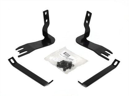RC2 LR Bull Bar with Mounting Brackets & 20 Inch Light Bar Opening Textured Black 2008-2016 Ford F-250/F-350 Go Rhino-1