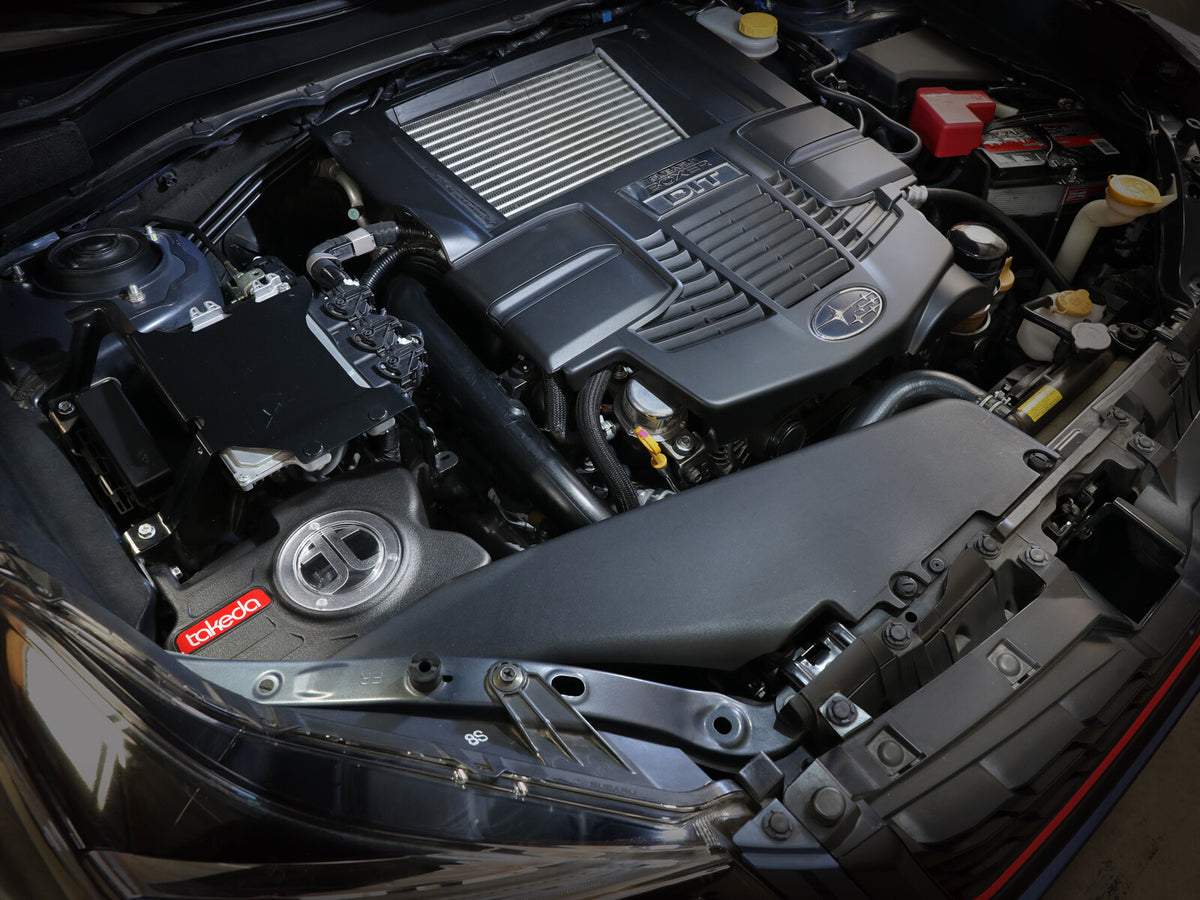 Takeda Momentum Cold Air Intake System w/ Pro Dry S Filter Subaru Forester 14-18 H4-2.0L (t) aFe Power-6