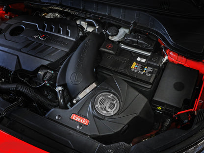 Takeda Momentum Cold Air Intake System w/ Pro Dry S Filter Hyundai Kona N 22-23 L4-2.0L (t) aFe Power-6