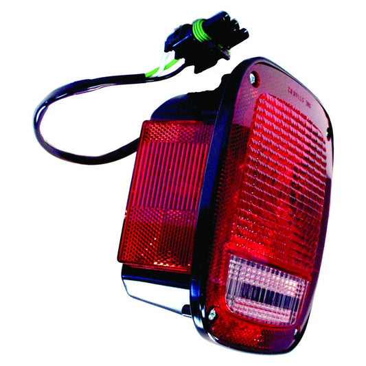Right Tail Lamp w/o License Lamp for 1987-1990 Jeep YJ Wrangler (USA & Canada) Crown Automotive