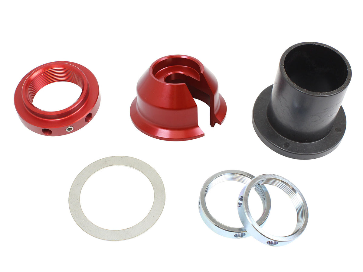 Sway-A-Way 2.5 Coilover Spring Seat Collar Kit, Dual Rate, Extended Seat aFe Power